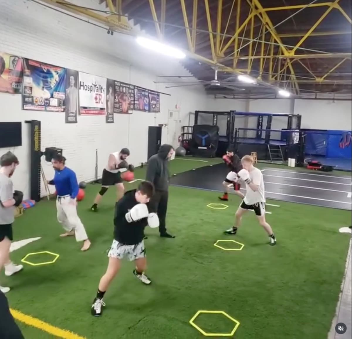 Striking and conditioning on the turf
