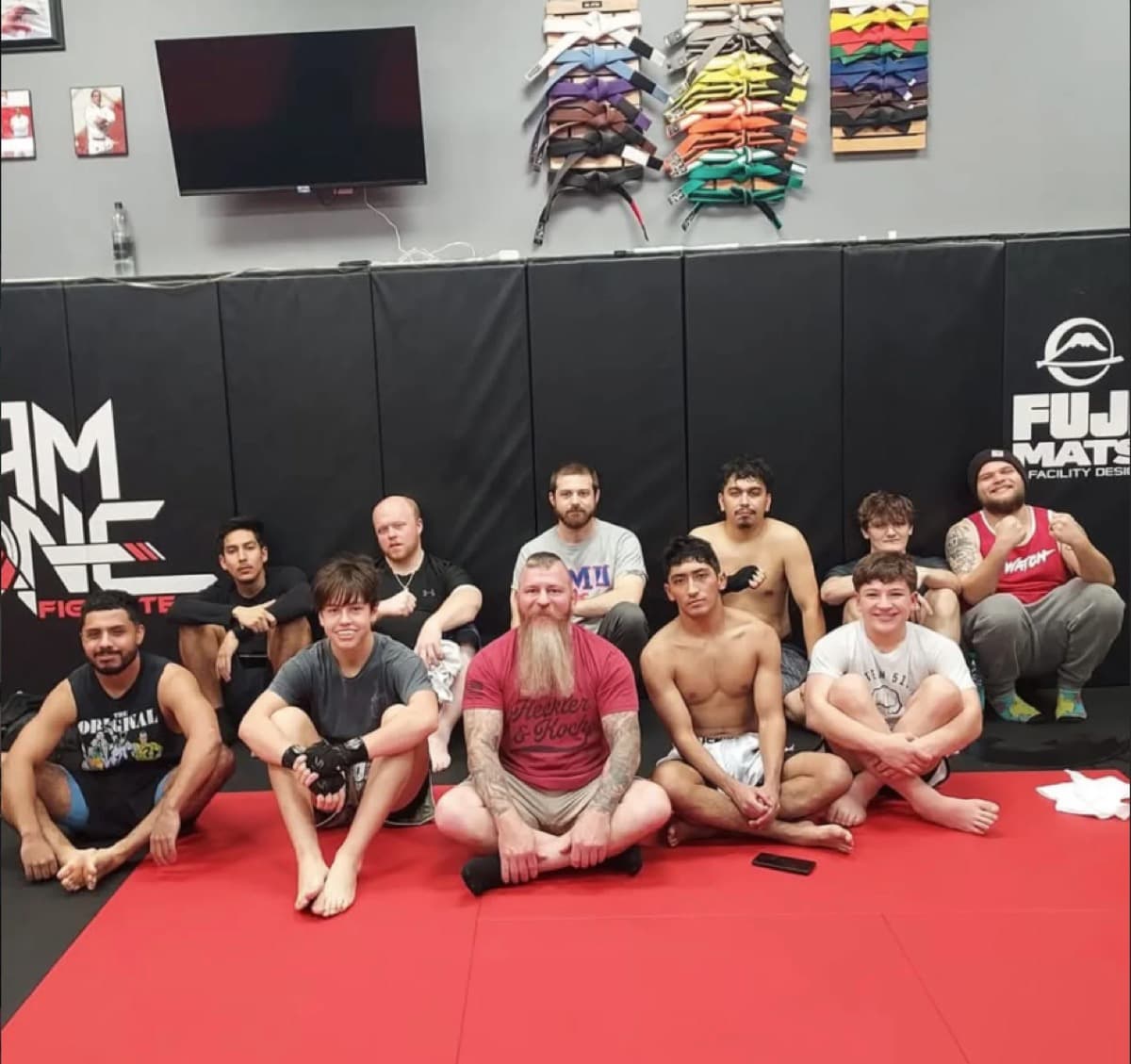 The Team 515 jiu jitsu crew